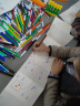 Atelier sur le conte, avec la création de petits livres en accordéon.