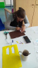Josy très concentrée. 